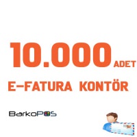 10.000 ADET E-FATURA KONTÖR