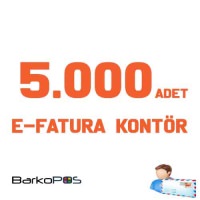 5.000 ADET E-FATURA KONTÖR
